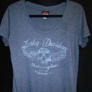 Harley Davidson Women's T-shirt - XL